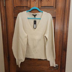 Banana Republic Lenzing Ecovero Serene Sweater Ivory